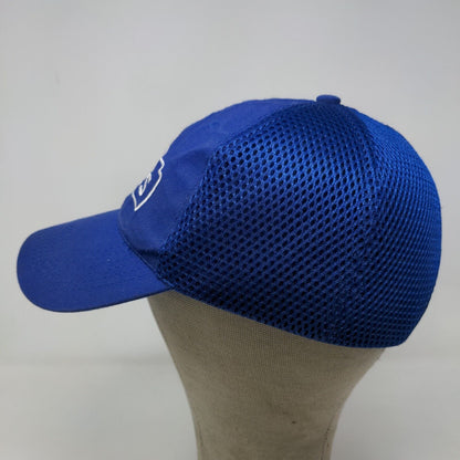 Lowe's Men's Strapback Mesh Back Hat Blue Size OSFA Embroidered Logo Cotton