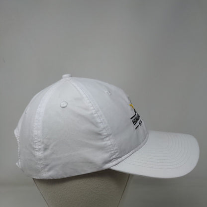 Humane Society Naples Strapback Hat White One Size Embroidered Trimark