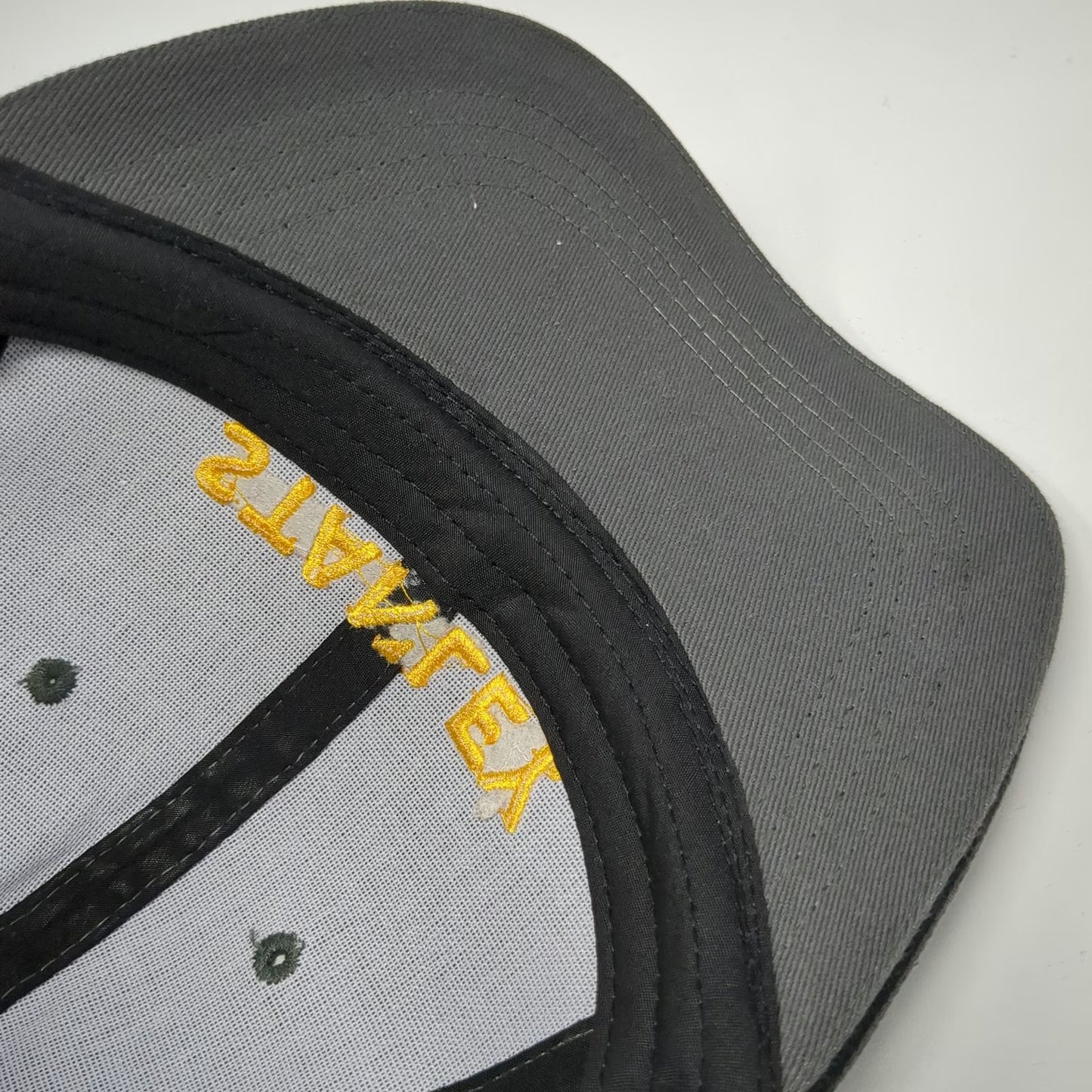 Stanley Snapback Hat Gray One Size Embroidered Adjustable Construction Tool Logo