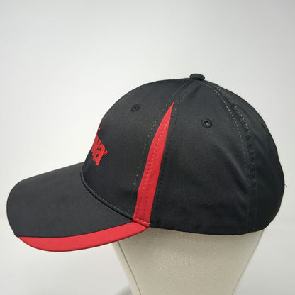 Wawa Baseball Cap Black One Size Polyester Strapback Red Goose Embroidered Hat