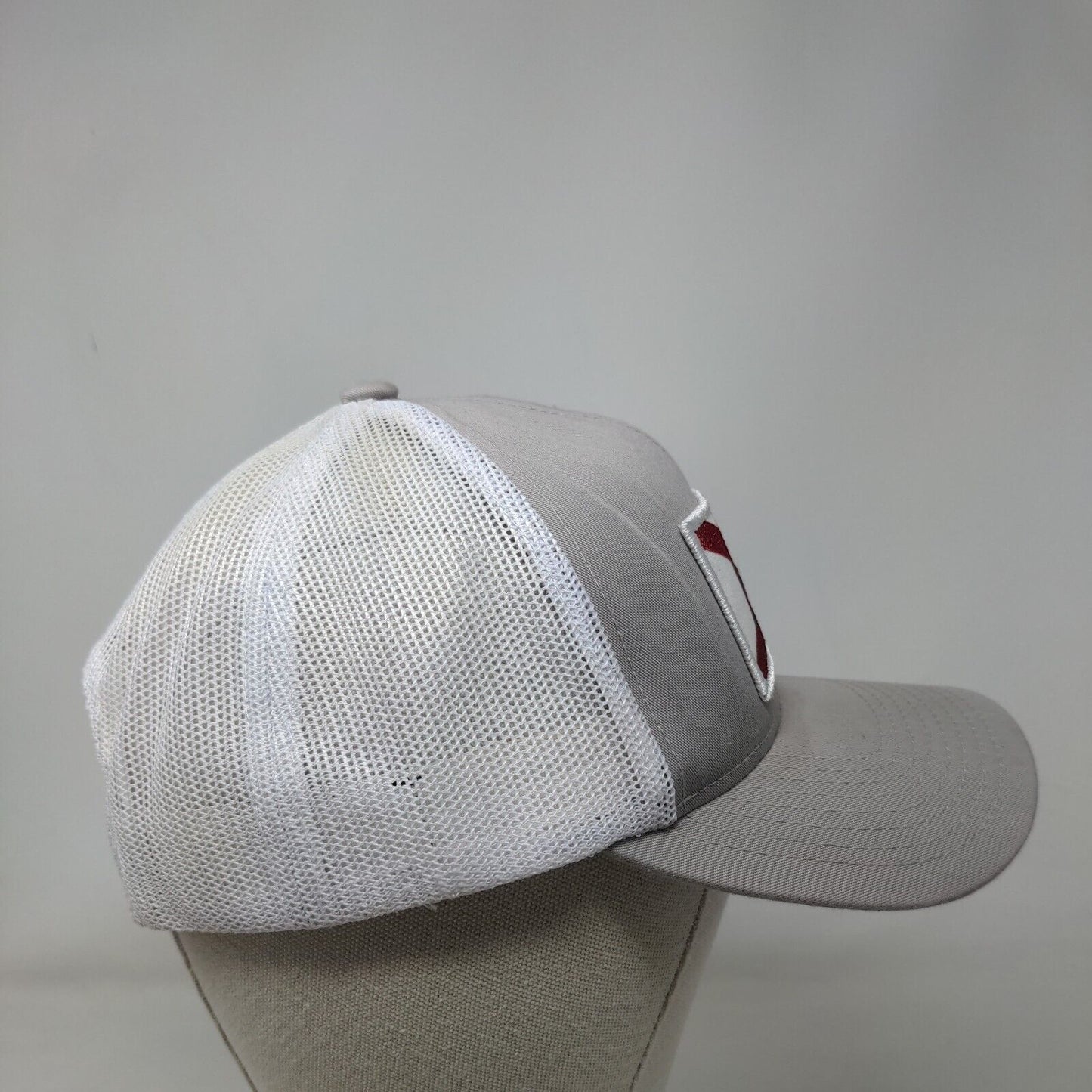 Great Seal Of The State Of Florida Snapback Mesh Back Trucker Hat Gray One Size