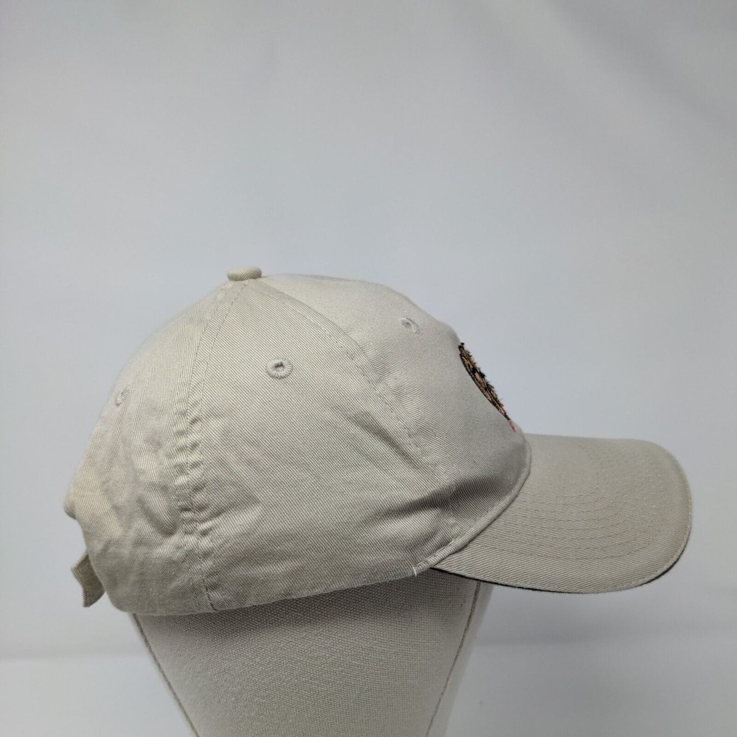 Great Grains Bakery Strapback Hat Tan OSFA Embroidered Port & Company