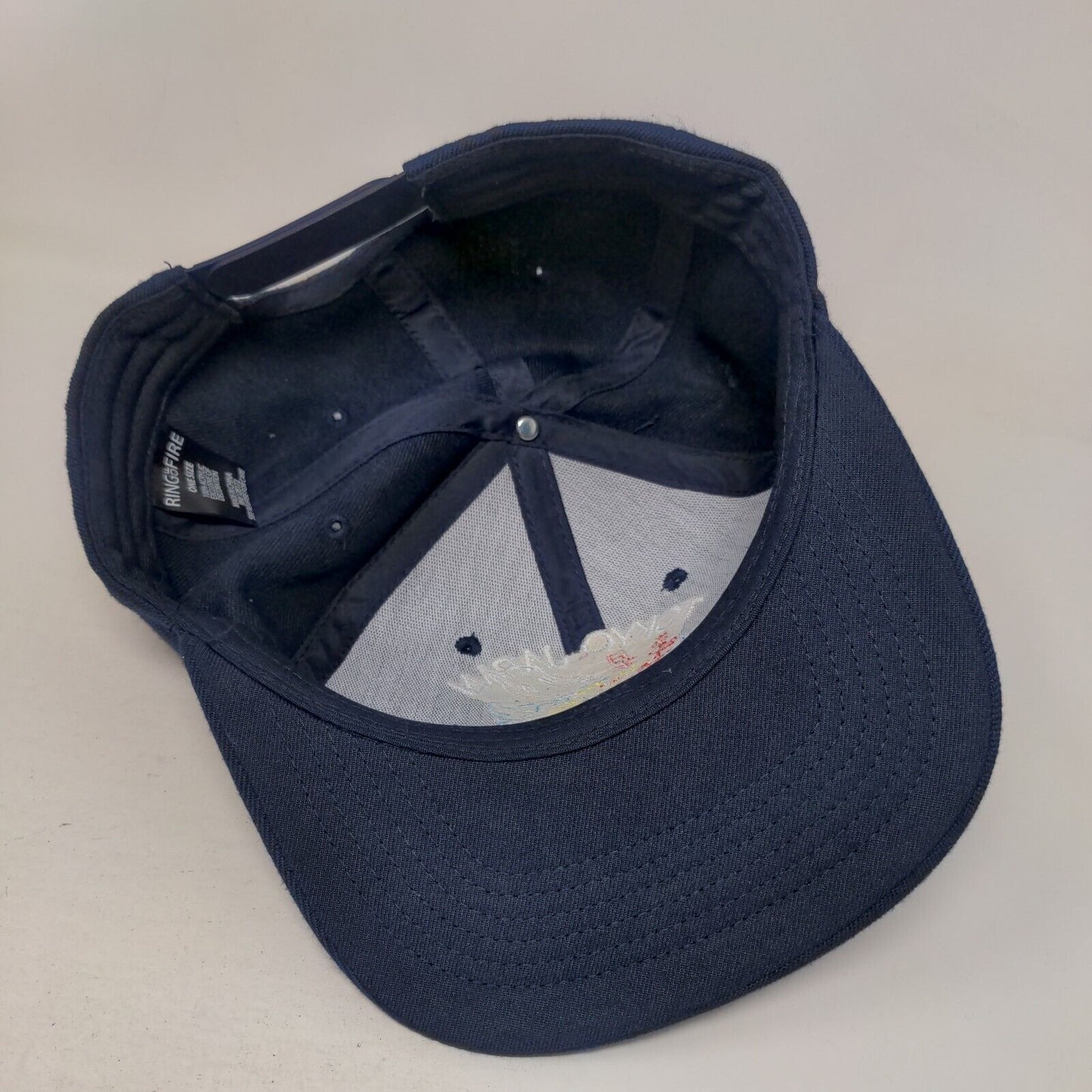 Tokyo Japan Dragon Snapback Hat Blue One Size Embroidered Ring Of Fire