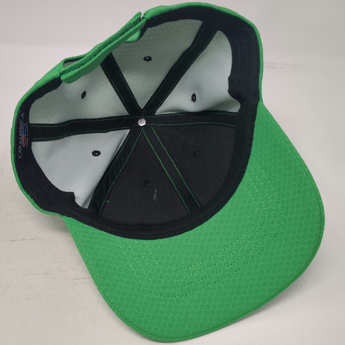 Cap America Baseball Cap Green One Size Sinclair Dinosaur Mesh Performance Hat