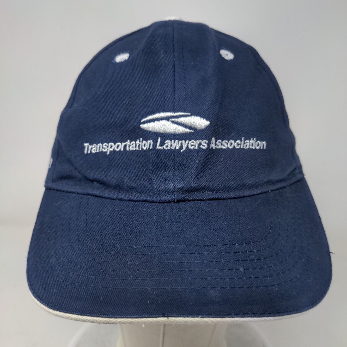Transportation Lawyers Association Strapback Hat Blue One Size 80th Anniversary