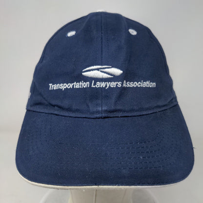 Transportation Lawyers Association Strapback Hat Blue One Size 80th Anniversary