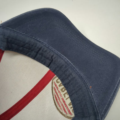 Cabela's Baseball Cap Blue One Size 1961 Eagle Mountain Patch Strapback Hat
