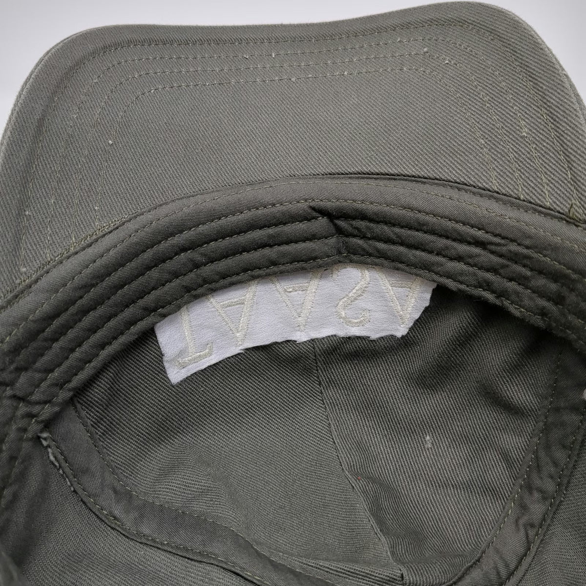 Jonsson Baseball Cap Gray One Size Slideback TAASA Embroidered Cotton Hat