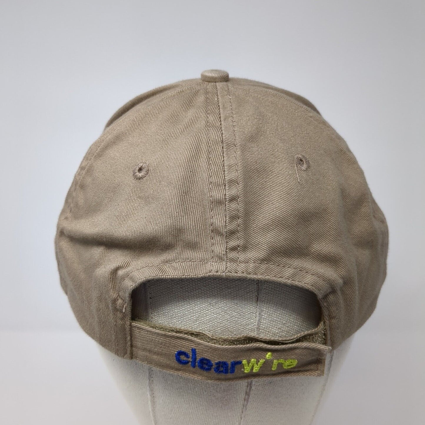 Clearwire Wireless Broadband Strapback Hat Brown One Size Adjustable