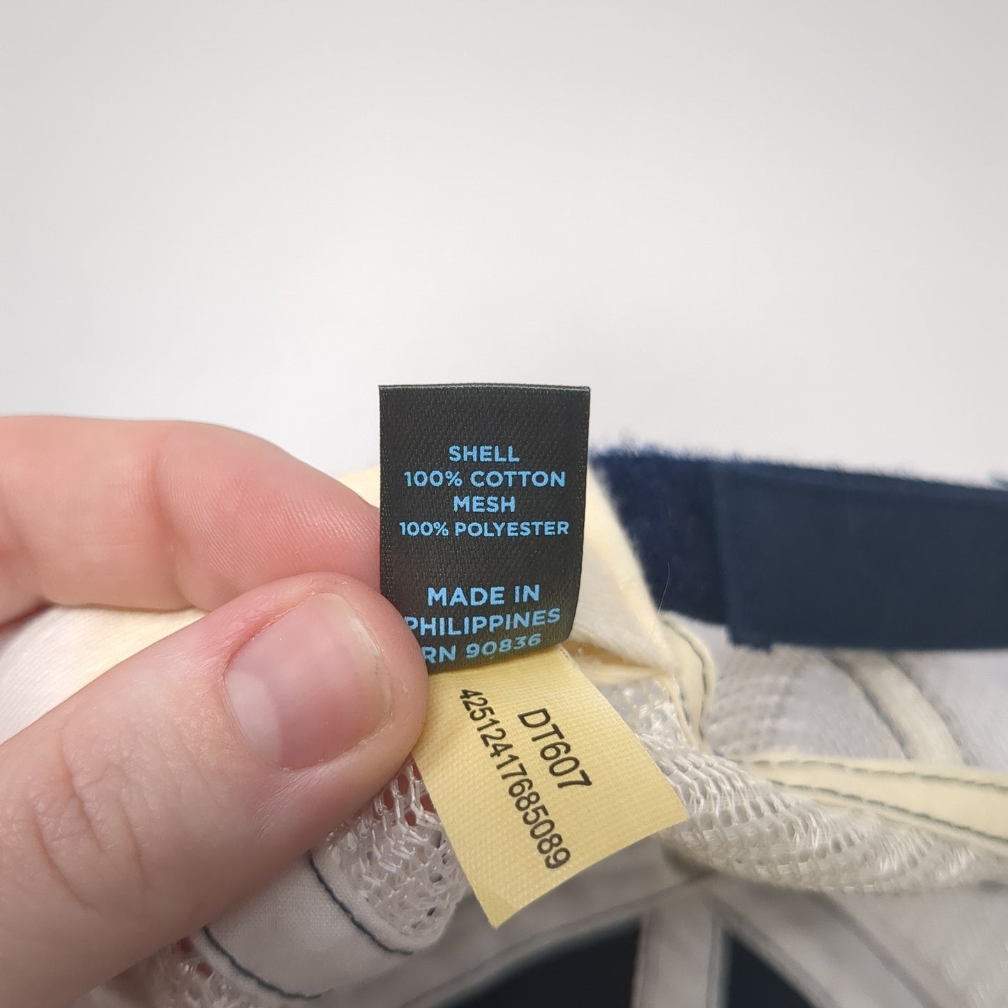 Lake 30 Strapback Trucker Hat Blue One Size Mesh Back Outdoor District