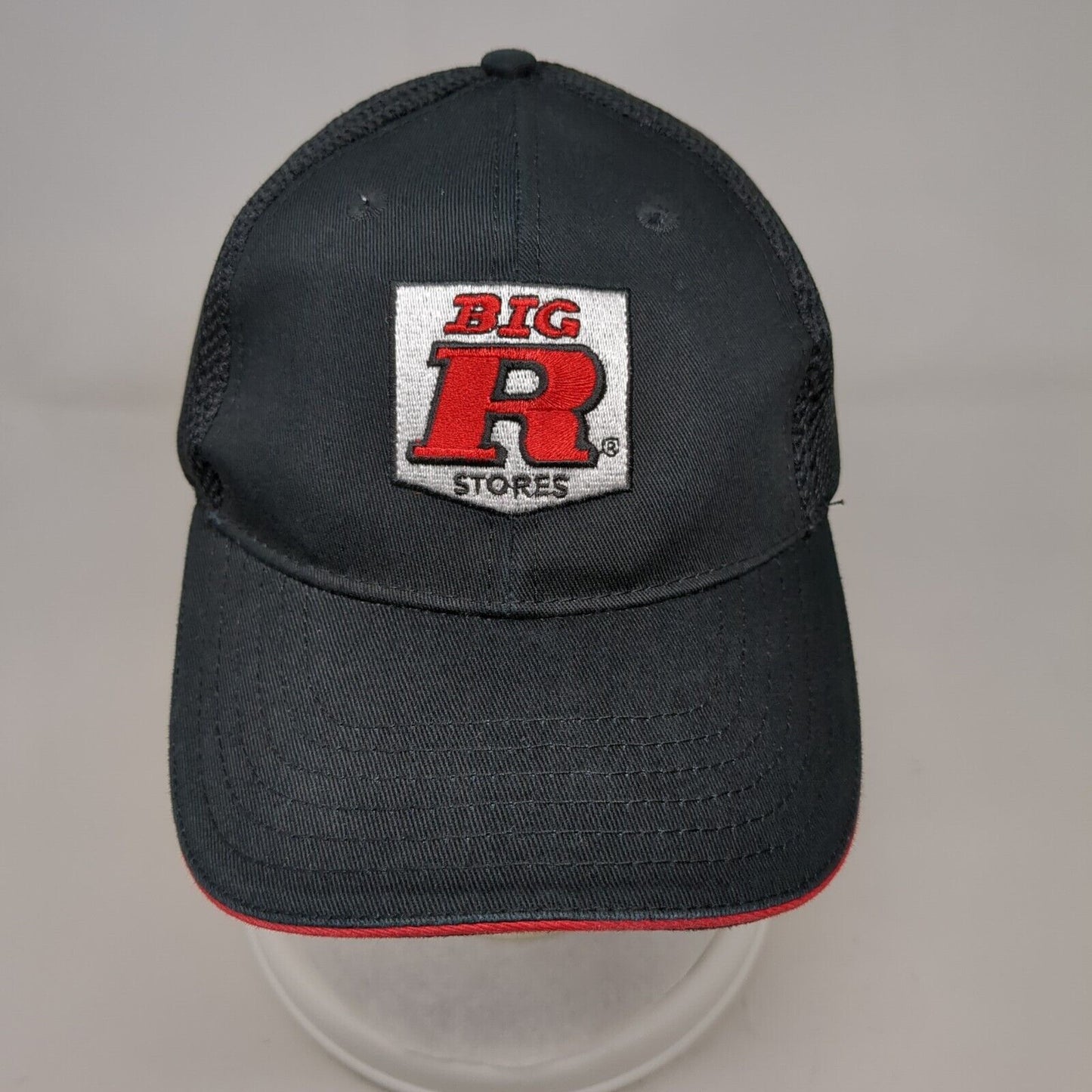 Big R Stores Strapback Mesh Back Hat Black OSFA Embroidered Tahoe Pass