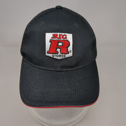 Big R Stores Strapback Mesh Back Hat Black OSFA Embroidered Tahoe Pass