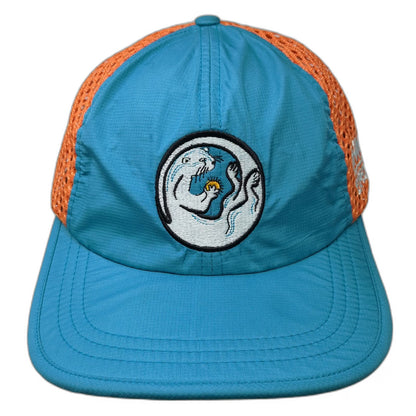 Richardson Baseball Cap Blue Orange One Size Otter InWord Expeditions Mesh Hat