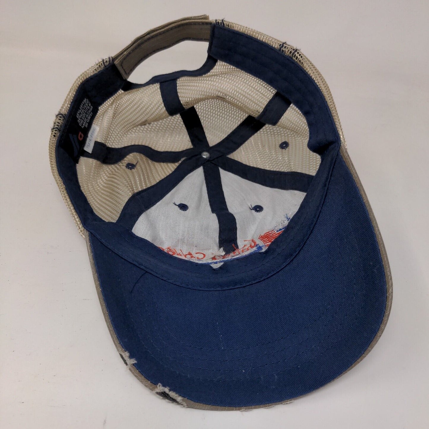 United Co-Op AG Services LLP Strapback Trucker Hat Gray OSFA Mesh Back