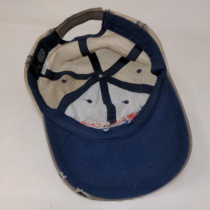 United Co-Op AG Services LLP Strapback Trucker Hat Gray OSFA Mesh Back