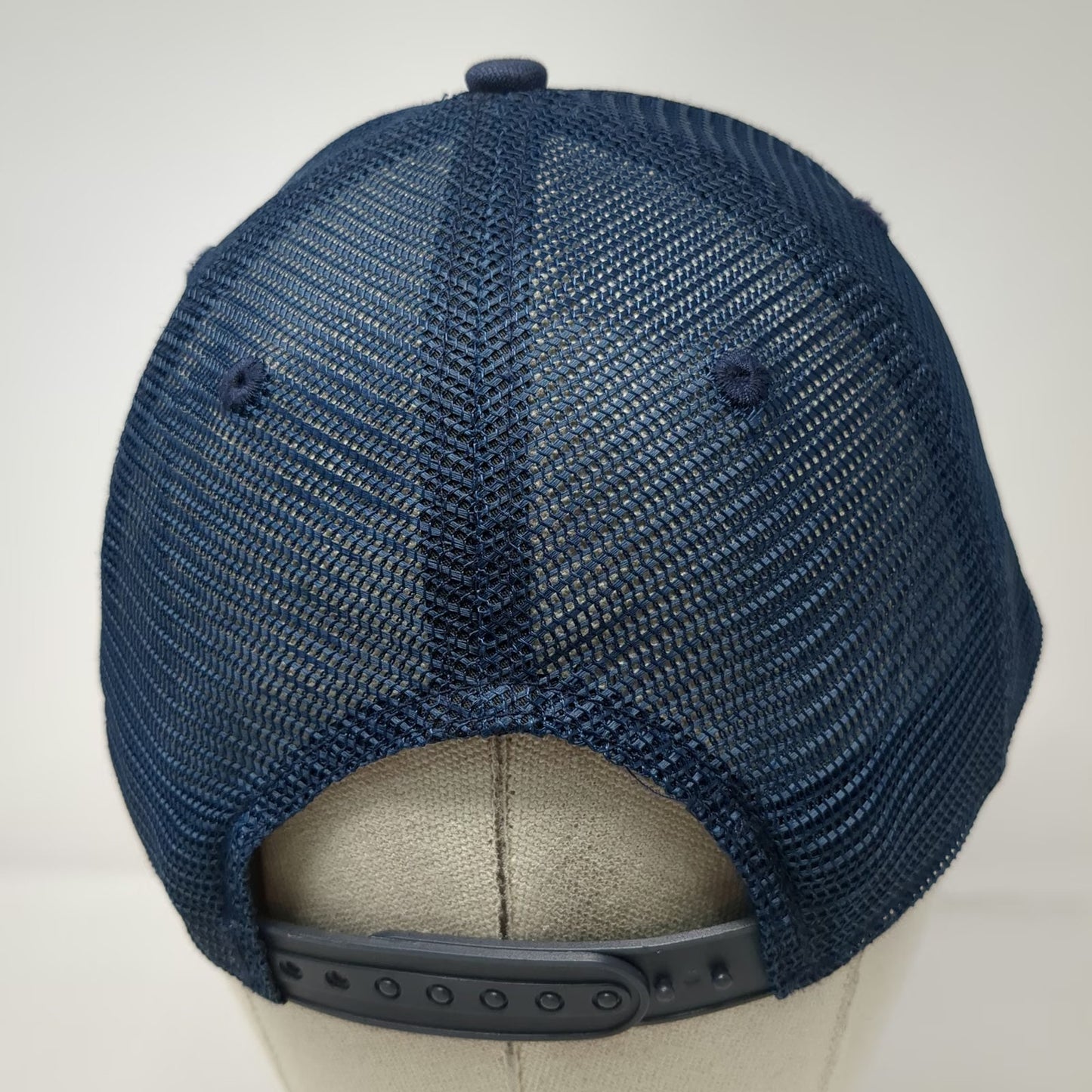 Carhartt Trucker Hat Blue One Size Boise Co-op Market Fresh Local Mesh Snapback