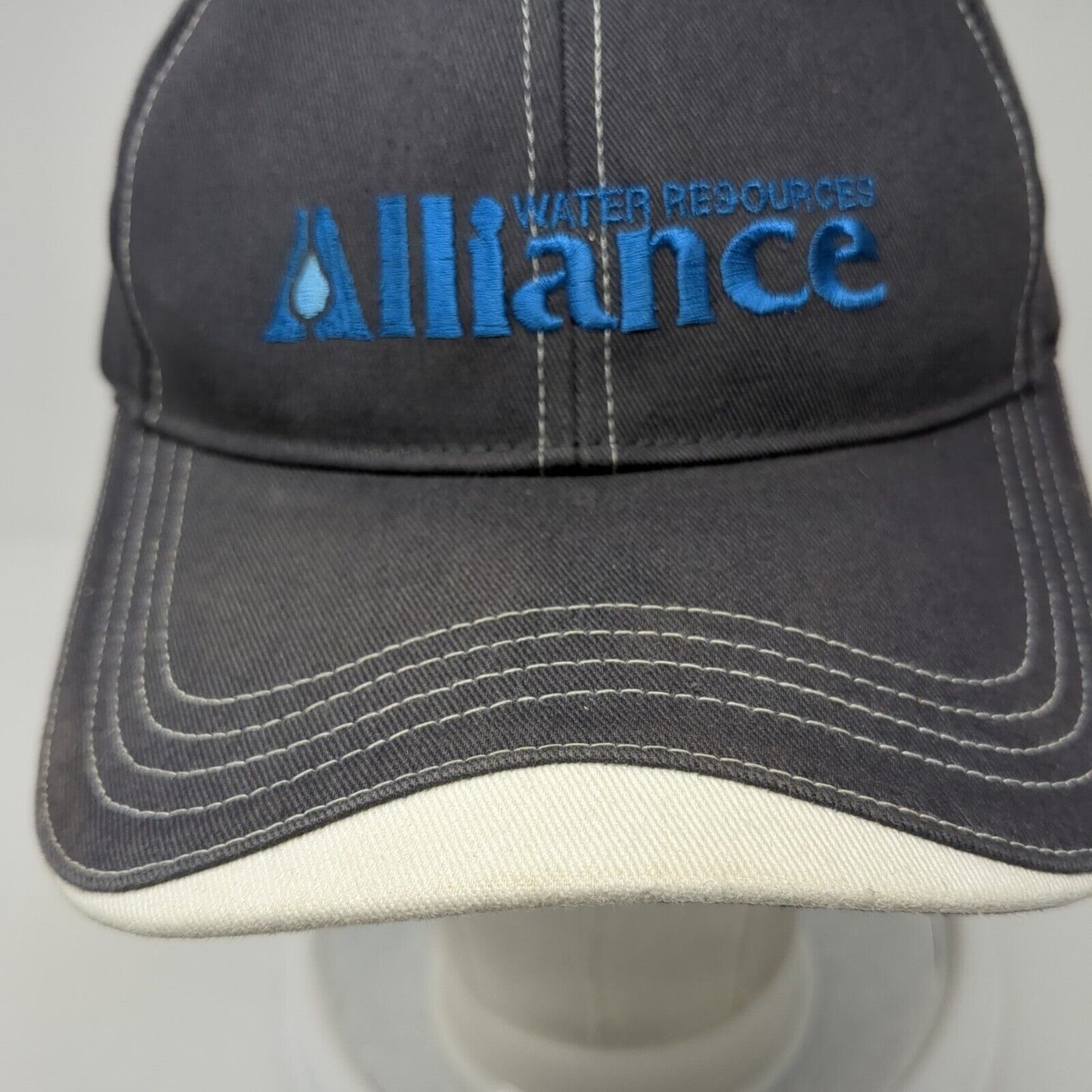 Water Resources Alliance Strapback Hat Gray One Size Richardson 6 Panel