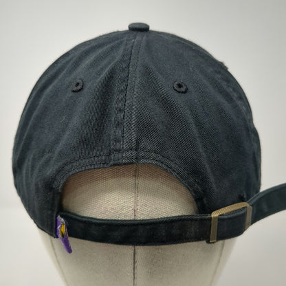 Los Angeles Lakers NBA '47 Cap Black Purple Yellow One Size Slideback Logo Hat