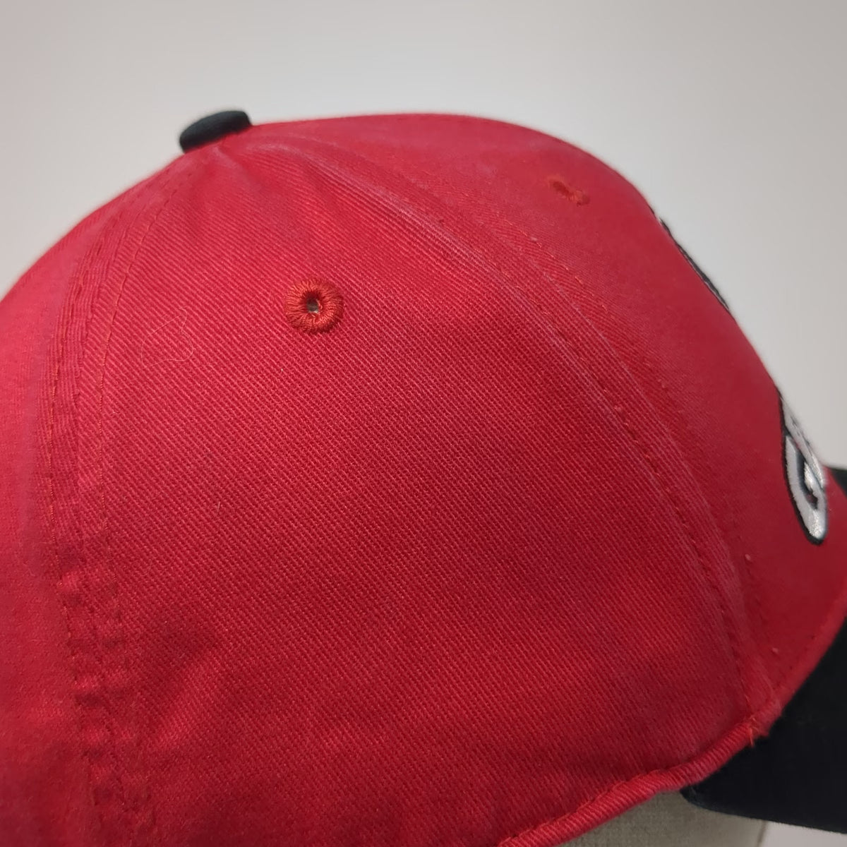 Georgia Bulldogs NCAA Fan Favorite Baseball Cap Red One Size Strapback Logo Hat