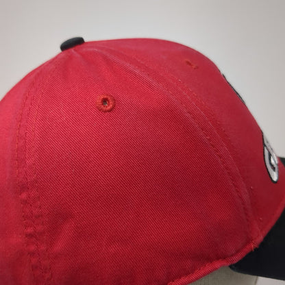 Georgia Bulldogs NCAA Fan Favorite Baseball Cap Red One Size Strapback Logo Hat