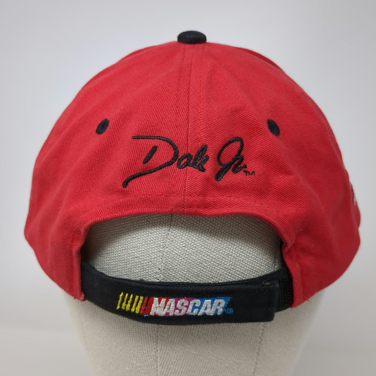Winner's Circle Baseball Cap Red One Size Bud Racing Dale Earnhardt Jr #8 Hat