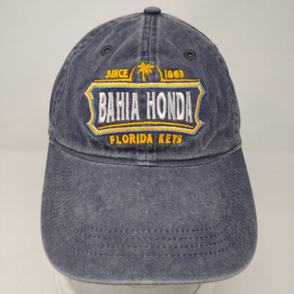 Bahia Honda Florida Keys Since 1863 Strapback Hat Blue OSFA Adjustable Ouray