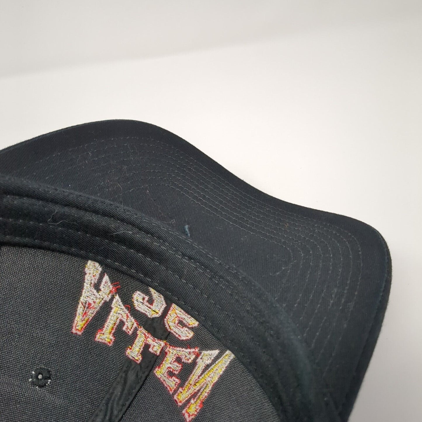 Allen 26 Snapback Trucker Hat Black One Size Adjustable Mesh Back Port Authority