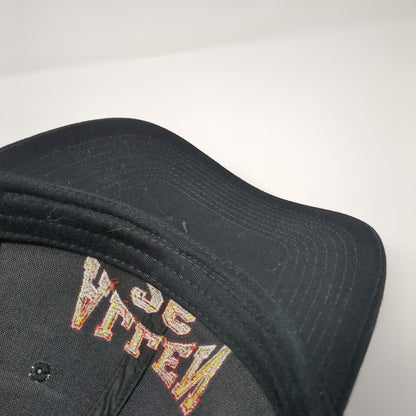 Allen 26 Snapback Trucker Hat Black One Size Adjustable Mesh Back Port Authority