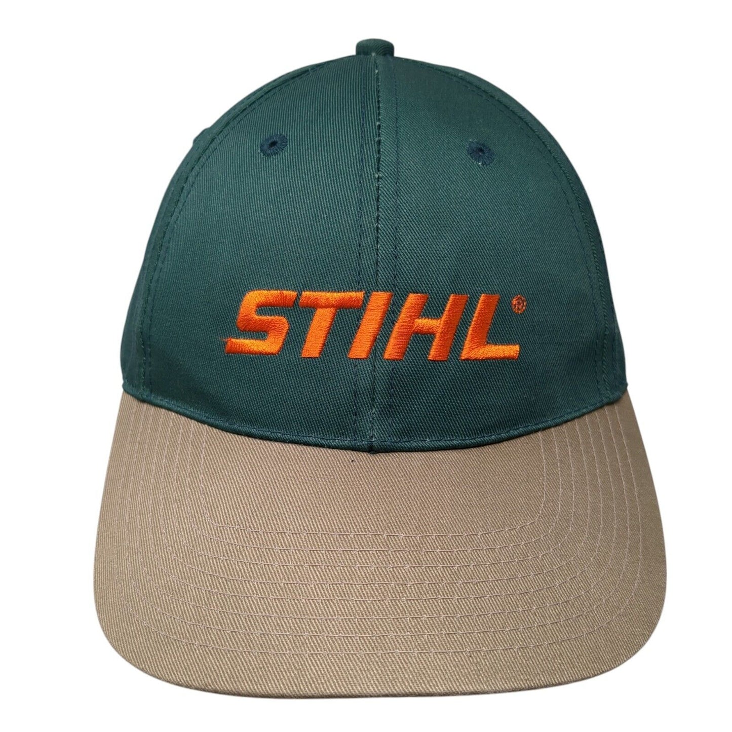 STIHL Outfitters Strapback Hat Multi One Size Colorblock Embroidered