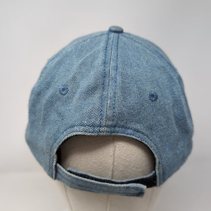 Bad Hair Day Strapback Hat Blue OSFM Adjustable Embroidered David and Young