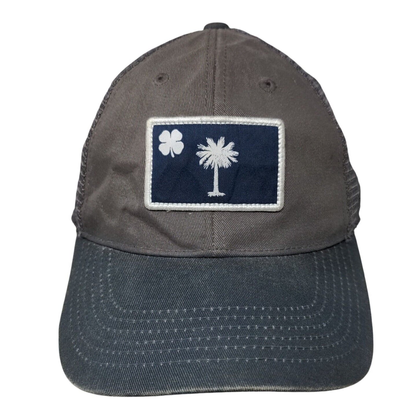 Live Lucky Snapback Trucker Hat Multicolor One Size Mesh Back Black Clover