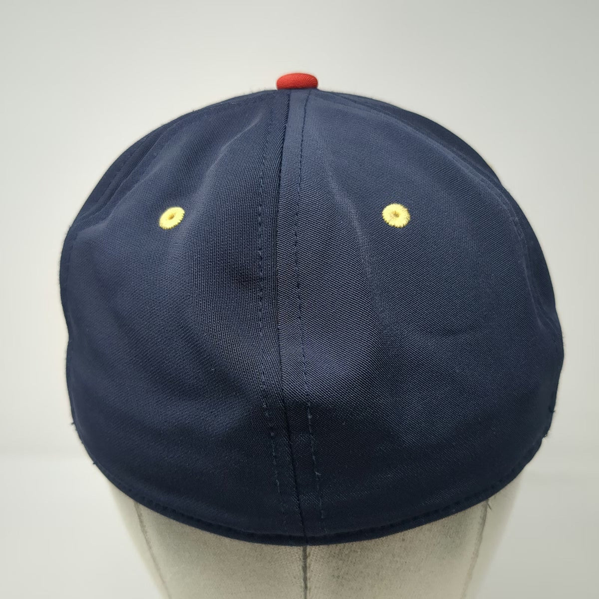 Under Armour Baseball Cap Blue Red M Hat AS Star Logo Fitted Stretch Athletic