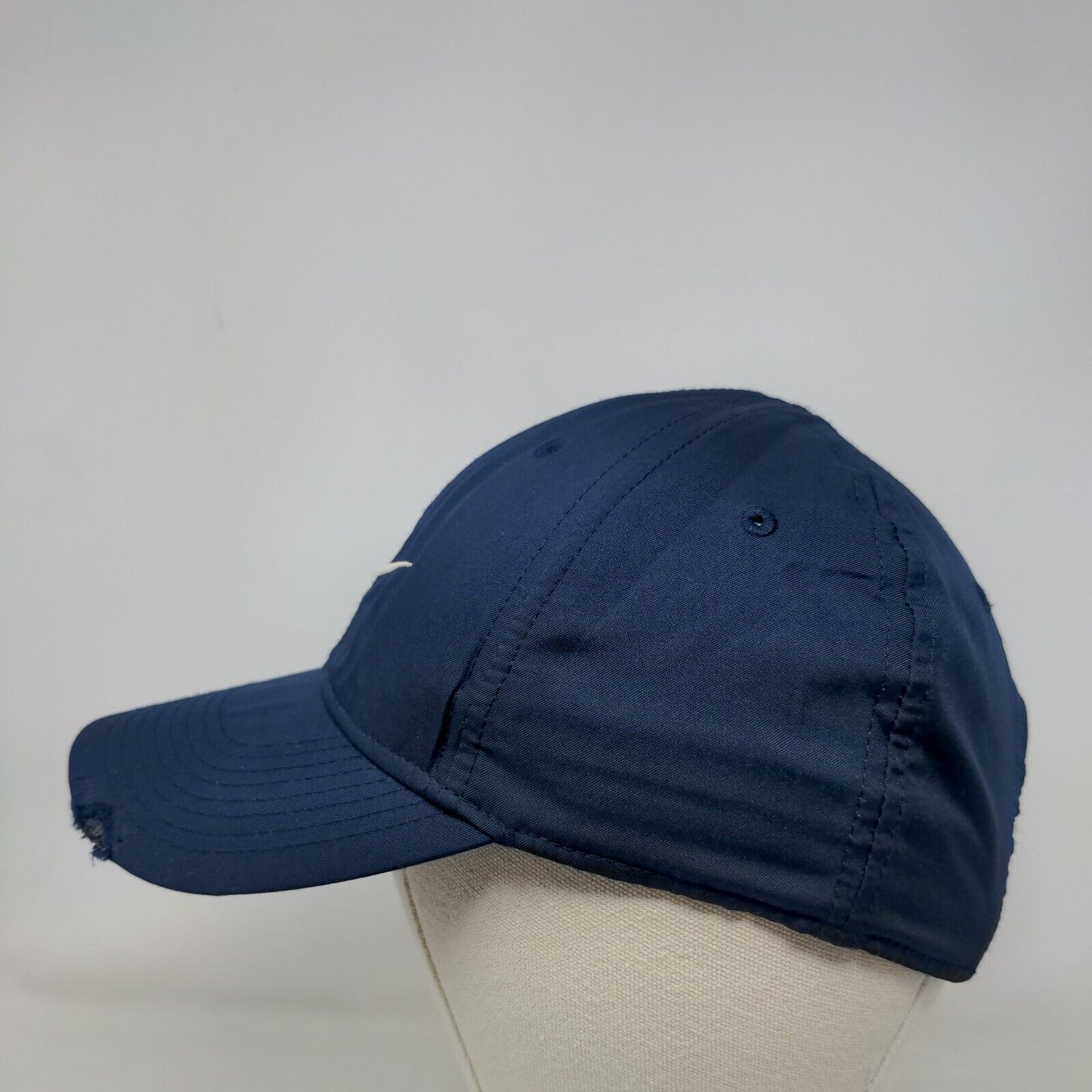 Nike Legacy 91 Slideback Golf Hat Blue OSFM Embroidered Swoosh Dri-Fit