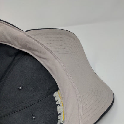 Coastline Equipment Snapback Hat Black M/L Adjustable 6 Panel Richardson