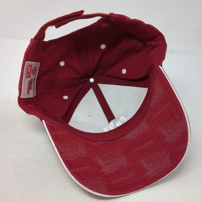 Oklahoma Sooners NCAA Captivating Headgear Red Cap One Size Allover Print Hat