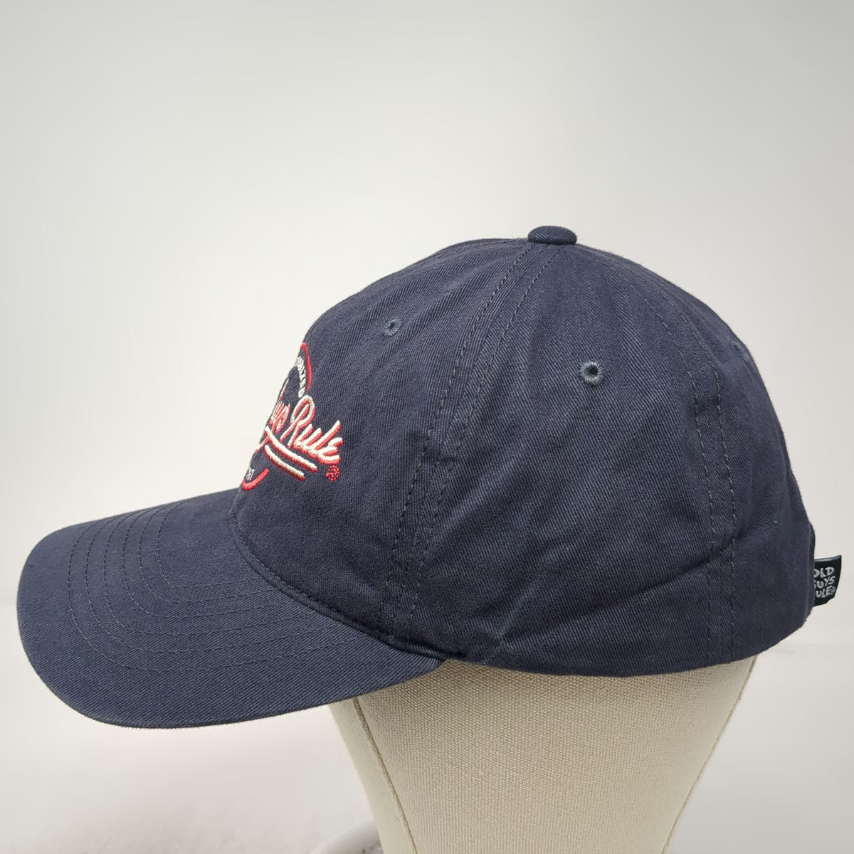Old Guys Rule Baseball Cap Blue One Size Expert at Everything Adjustable Hat
