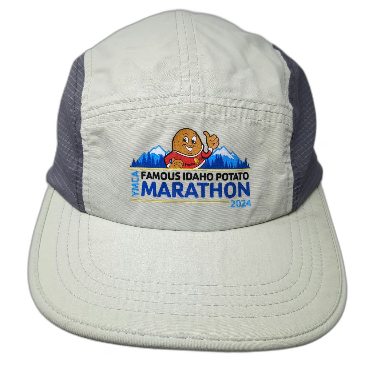 Richardson 5 Panel Beige Hat One Size Marathon Famous Idaho Potato 2024 YMCA