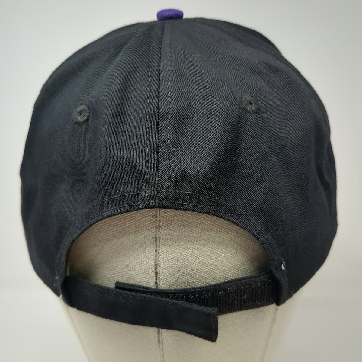 Colorado Rockies MLB OC Sports Baseball Cap Black Purple One Size Strapback Hat