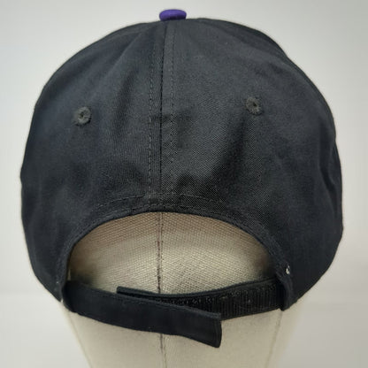 Colorado Rockies MLB OC Sports Baseball Cap Black Purple One Size Strapback Hat