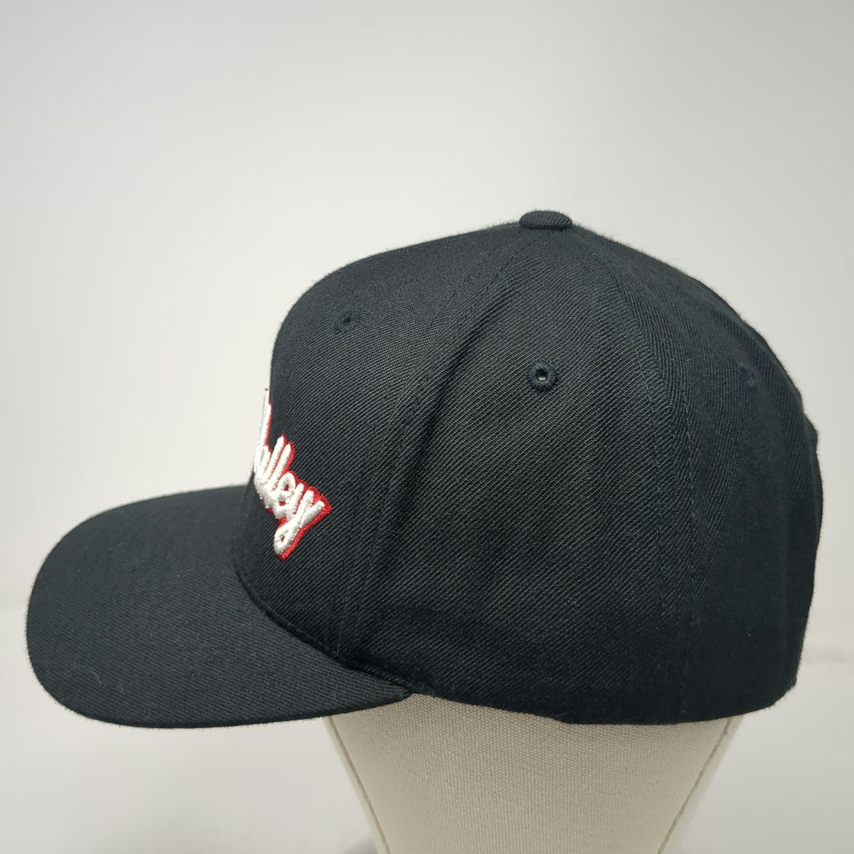 Yupoong Snapback Hat Black One Size Treasure Valley Ontario Oregon Green Brim