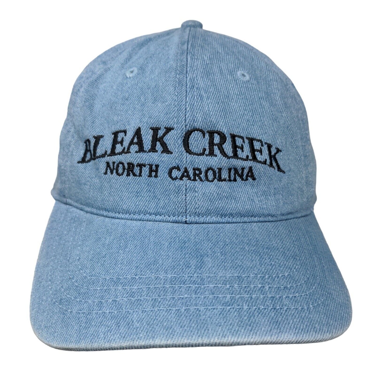 Otto Men's Slideback Hat Blue OSFM Embroidered Bleak Creek NC Logo