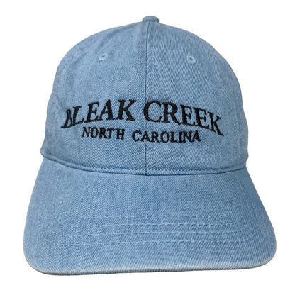 Otto Men's Slideback Hat Blue OSFM Embroidered Bleak Creek NC Logo