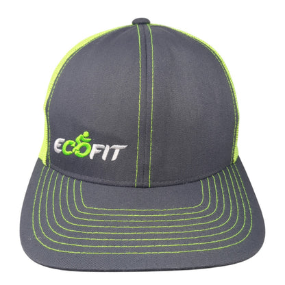EcoFit Snapback Trucker Hat Multi One Size Mesh Back Pacific Headwear