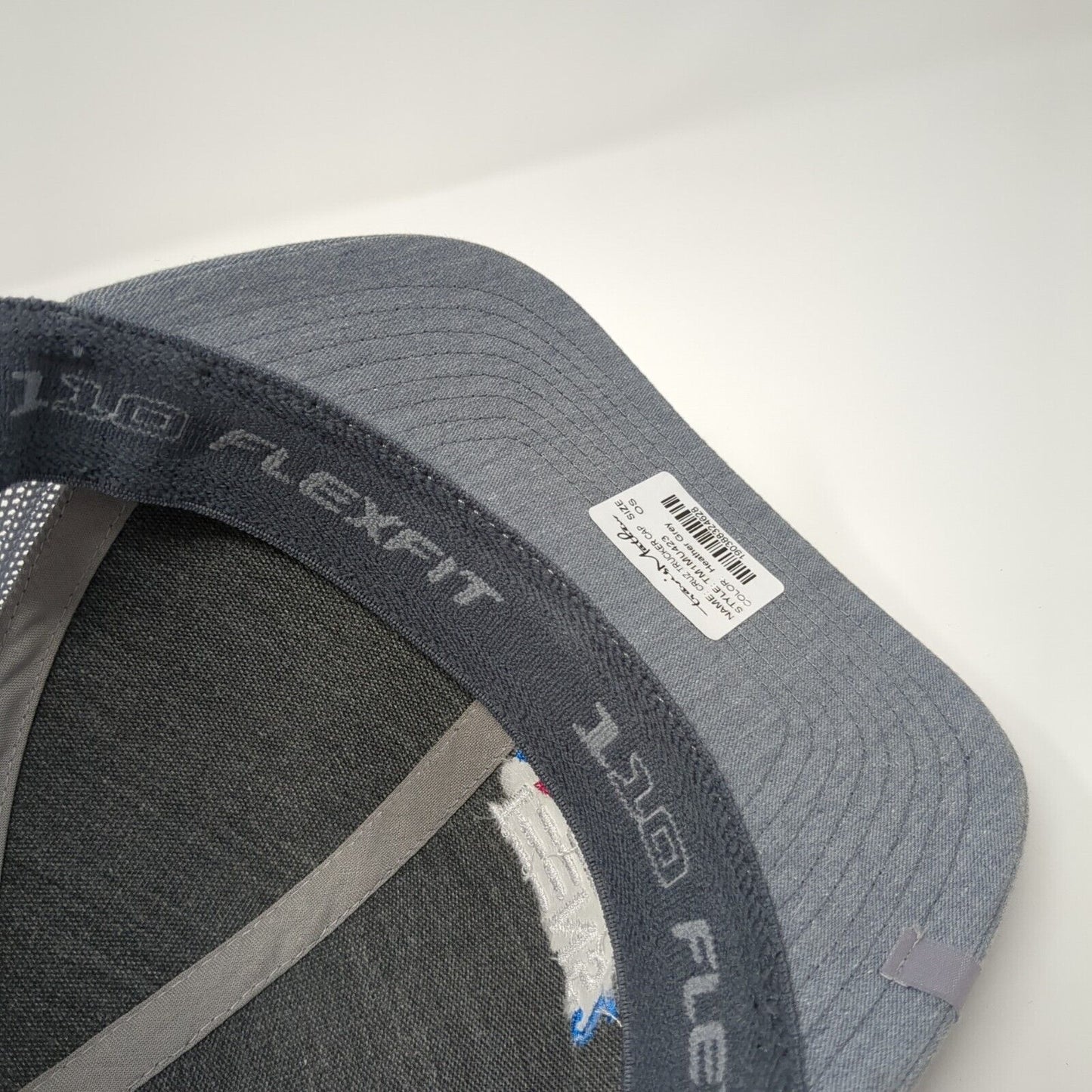 Teens 2 Trades Snapback Mesh Back Trucker Hat Gray One Size Flexfit 110