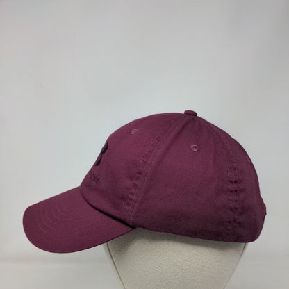 Under Armour Women's Slideback Hat Red Burgundy OSFA Embroidered Free Fit