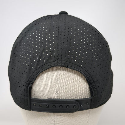 Pukka Trucker Hat Black One Size Camo Eagle Hills Golf Course Snapback Mesh