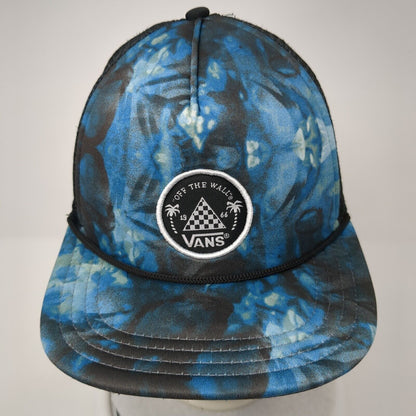VANS Off The Wall 1966 Snapback Trucker Hat Multi OS Adjustable Mesh Back Rope