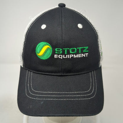 John Deere Baseball Cap Black One Size Stotz Equipment Mesh Strapback Hat