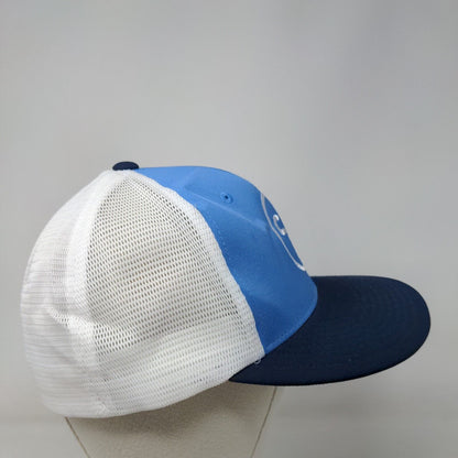 CBC 33 Fitted Mesh Back Trucker Hat Blue Large-XL Cap America Flexfit