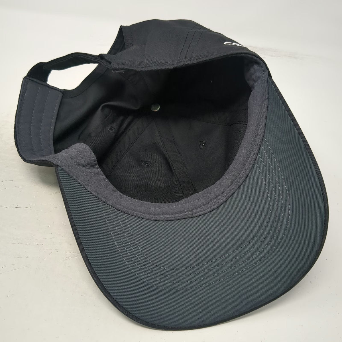 Nike Baseball Cap Black OSFM Dri-FIT Heritage86 Swoosh Strapback Sport Golf Hat